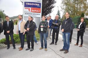 Otvoritev prenovljene Župančičeve ceste v Grosupljem 13